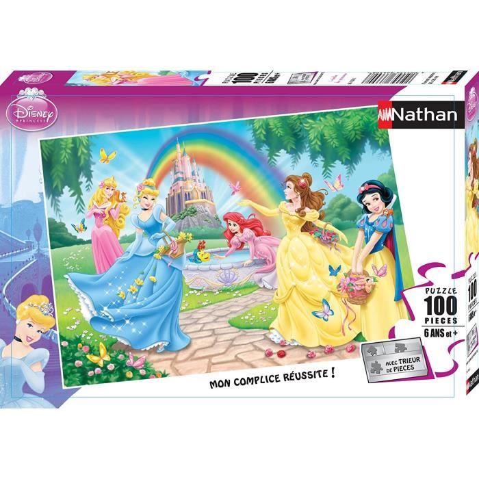 DISNEY PRINCESSES Puzzle Le Jardin Des Princesses 100 pcs