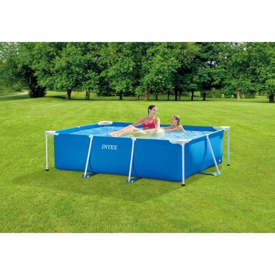 Intex Piscine Rectangulaire Tubulaire 220 X 150 X 60 Cm Achat