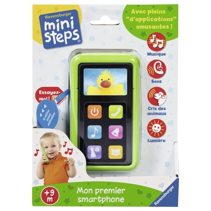 MINI STEPS Mon premier Smartphone (Jeu Educatif et Interactif)