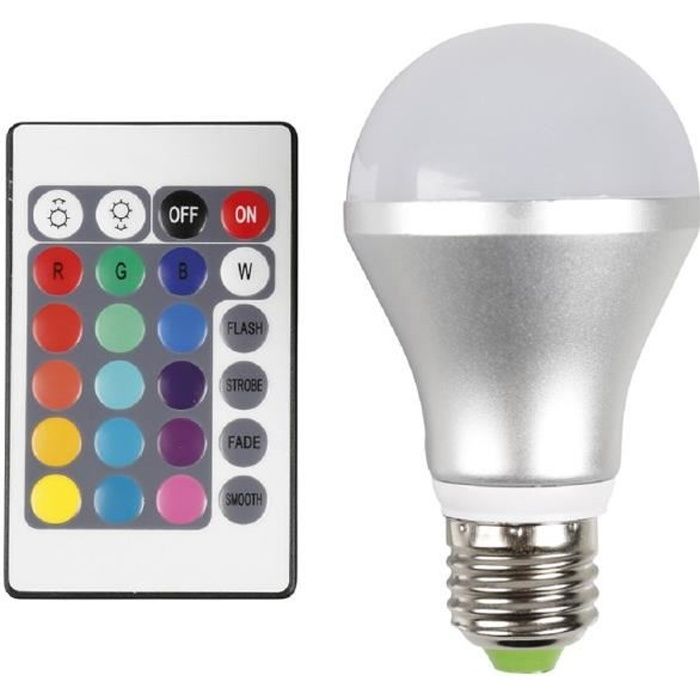 ampoule led de couleur