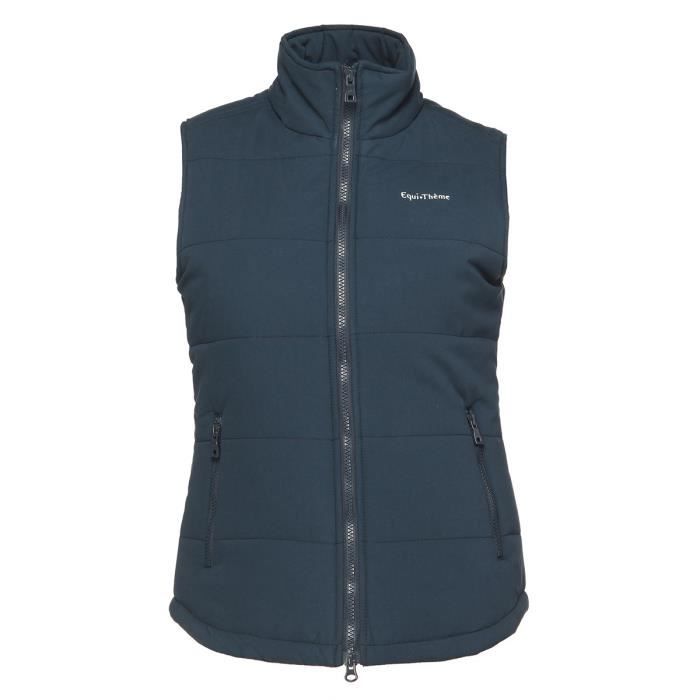 EQUI-THEME Gilet d'équitation - Adulte - Marine