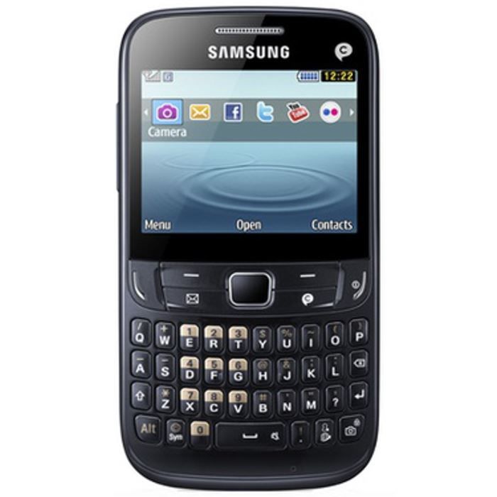 SAMSUNG Chat 357 S3570 Noir Achat téléphone portable pas cher, avis