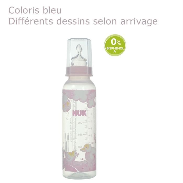 NUK Biberon Air systèm 330ml Rose Rose   Achat / Vente BIBERON NUK