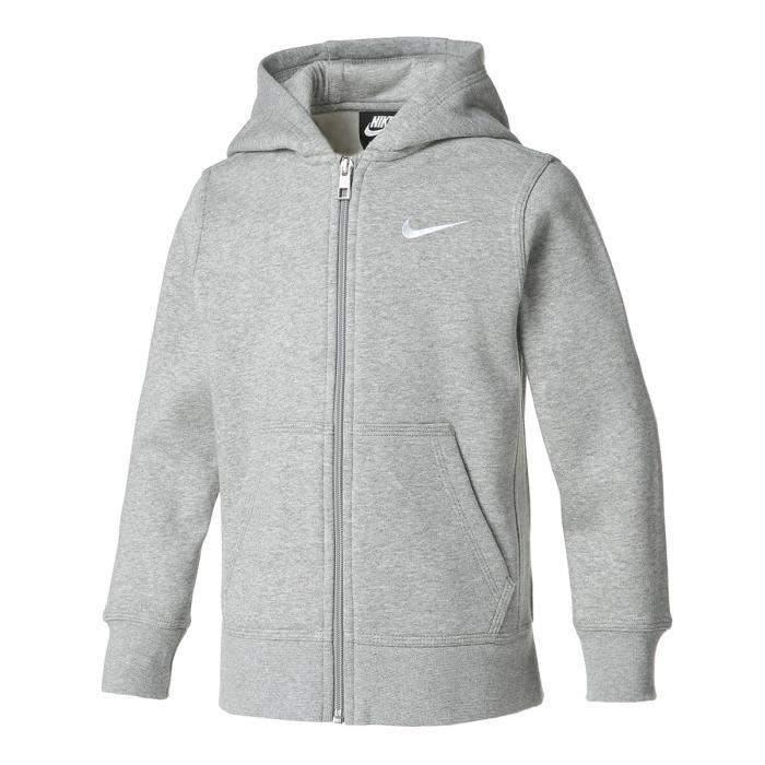 NIKE Sweatshirt YA76 - Enfant garçon - Gris