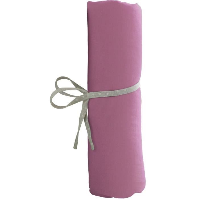 BABYCALIN Drap Housse Bébé Violine 60 x 120 cm Jersey 130gr/m²