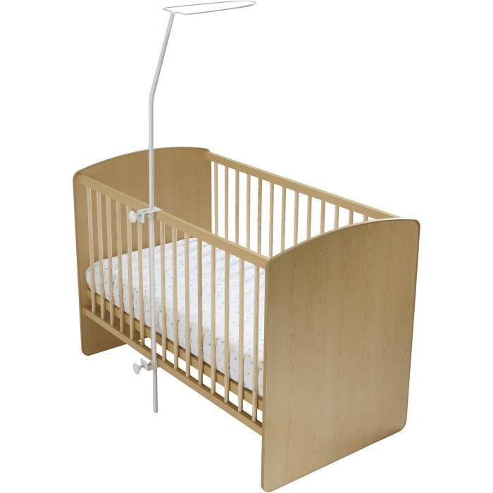 DOMIVA Flèche simple pour lit bébé - Blanc - Hauteur 152 cm
