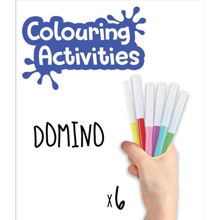 EDUCA - malette domino des animaux à colorier