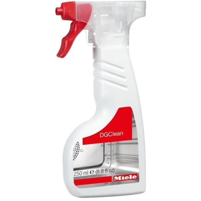 MIELE 10172710 - DG clean 250 ml-Nettoyant four vapeur combinés-Pouvoir dégraissant-Nettoyage facile-Adhérence parfaite