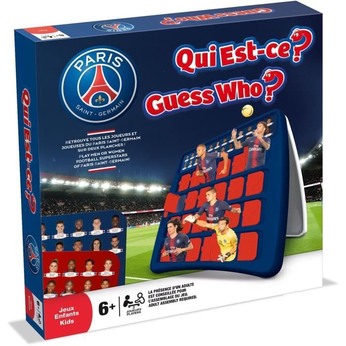 QUI EST-CE ? - Paris Saint Germain PSG - Jeu de déduction - Version française