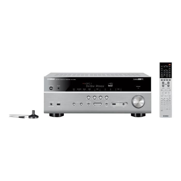 YAMAHA RX-V683 Amplificateur Home cinéma 7.2 - WiFi - Titanium