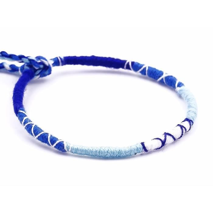 BRACELET , GOURMETTE Bracelet Brésilien de l\u0027Amitié Macramé Coton Frien