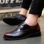 Mocassins En Cuir British Fashion En Cuir Homme Mode Pointu Toe
