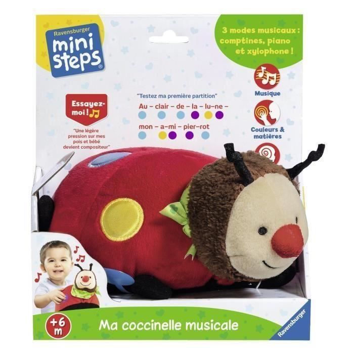 MINI STEPS Ma Coccinelle Musicale Jeu Educatif