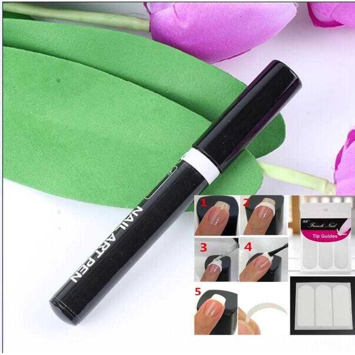 Stylo french manucure Achat / Vente Stylo french manucure pas cher