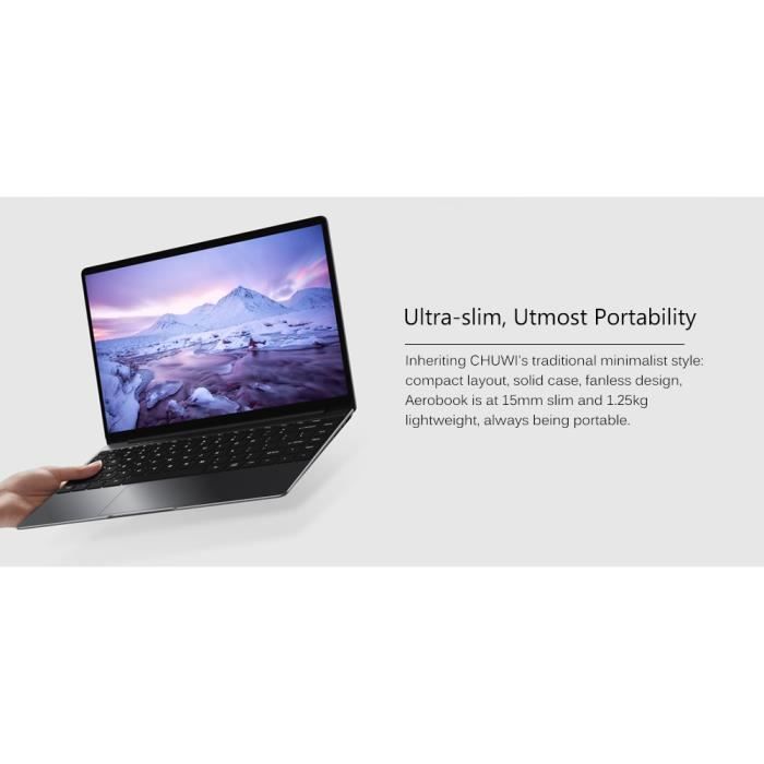  AeroBook 13,3 pouces Ordinateur Portable Windows1