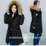 Garder En Longueur Mi Bas Nouveau Doudoune Vrac Coton Au Chaud Hiver Femmes Manteau Capuche Long Fourrure Mince vRfxTqwO