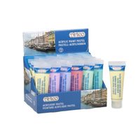PEINTURE ACRYLIQUE Set 6 Tubes de Peinture ACRYLIQUE Pastel PEINTURE ACRYLIQUE Set 6 Tubes de Peinture ACRYLIQUE Pastel