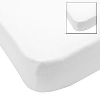 DRAP HOUSSE MATELAS BABYCALIN 2 Draps Housse Bébé Blanc Blanc 70 x 140 DRAP HOUSSE MATELAS BABYCALIN 2 Draps Housse Bébé Blanc Blanc 70 x 140