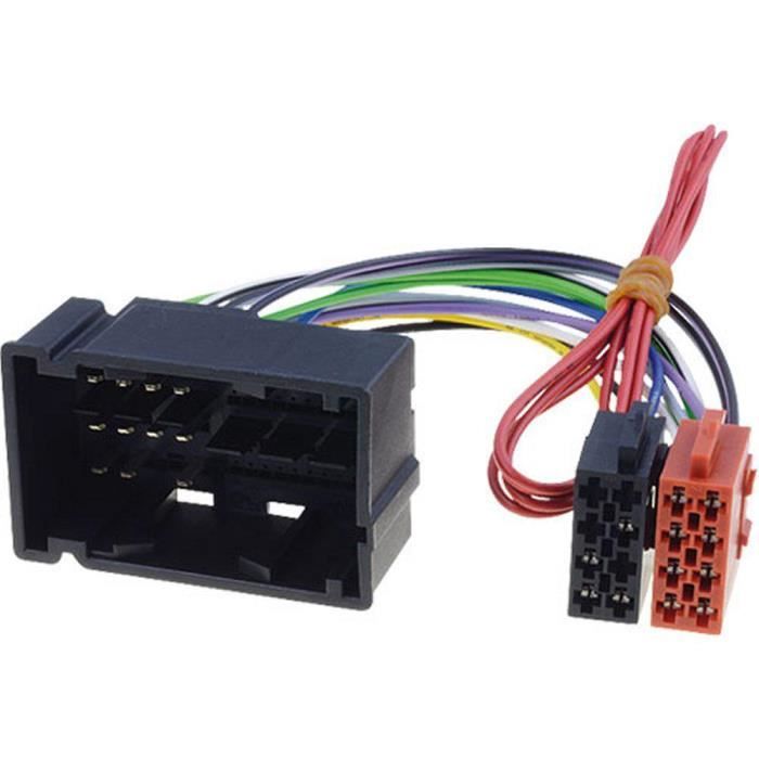 Adaptateur Iso Autoradio Alfa Romeo Fiat Dodge Jeep