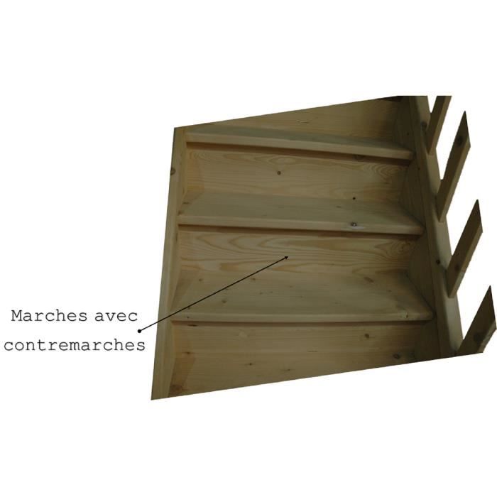 escalier droit cdiscount