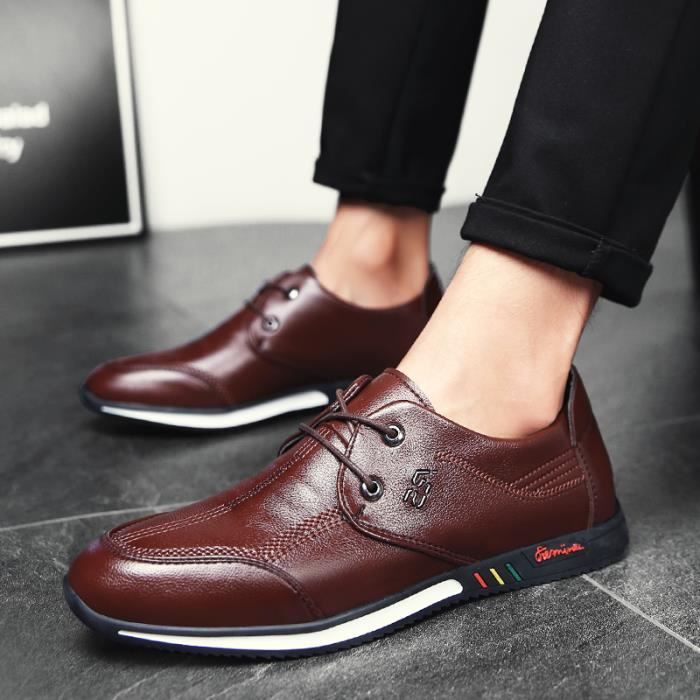Villechaussures Chaussures Mocassins Légères Main à Confortables Mode Et Homme De Pour La 7xZTI