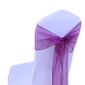 18 275 Cm Organza Chaise Rubans Nœuds Rubans De Housse De
