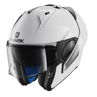 CASQUE MOTO SCOOTER SHARK Evo One Casque Moto Modulable Blanc Verni CASQUE MOTO SCOOTER SHARK Evo One Casque Moto Modulable Blanc Verni