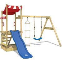 STATION DE JEUX Aire de Jeux en bois WICKEY FunFlyer STATION DE JEUX Aire de Jeux en bois WICKEY FunFlyer