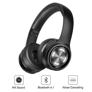 Fulozo Stéréo Casque Bluetooth écouteur Sans Fil Casque Audio