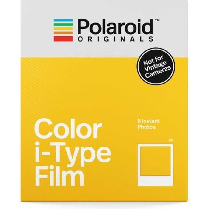 POLAROID ORIGINALS 4668 Film instantané couleur - Pour appareil photo i-type