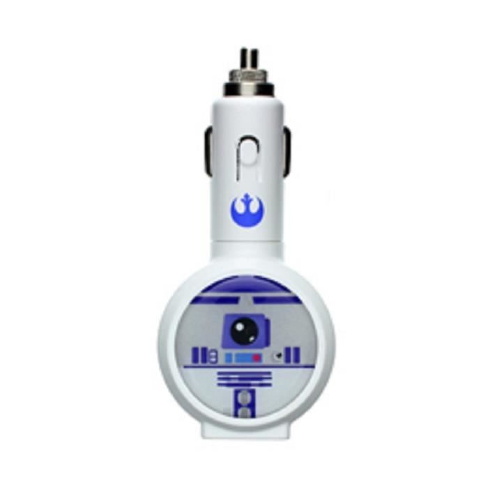 STAR WARS Convertisseur allume cigare - USB - Dark Vador - 2 ports usb