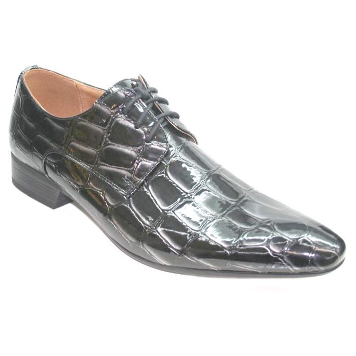 chaussures en croco