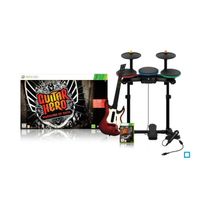 JEUX XBOX 360 SUPER PACK GUITAR HERO Warriors of Rock / Jeu cons JEUX XBOX 360 SUPER PACK GUITAR HERO Warriors of Rock / Jeu cons