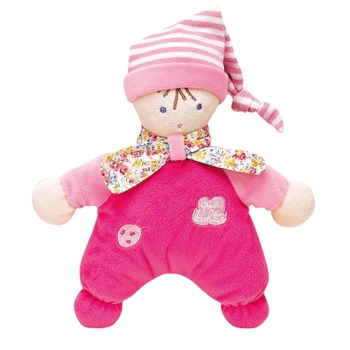JEMINI Peluche Lutin - Framboise - 20 cm
