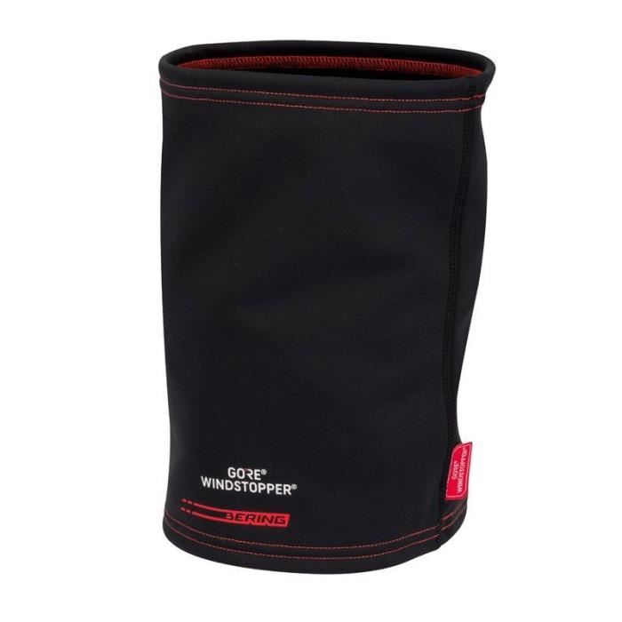 BERING Tour de cou Tube Gore Windstopper - Noir et rouge