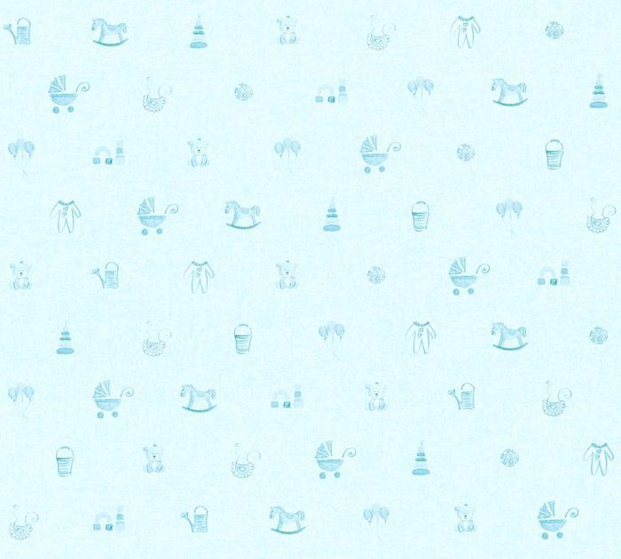 Papier Peint Bébé Petits Jouets Bleu 10 Ml X 053 M Achat Vente