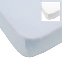DRAP HOUSSE MATELAS BABYCALIN 2 Draps Housse Bébé Blanc-Ciel 60 x 120 DRAP HOUSSE MATELAS BABYCALIN 2 Draps Housse Bébé Blanc-Ciel 60 x 120