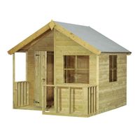 MAISONNETTE EXTÉRIEURE CERLAND Maisonnette bois pour enfant Loulou MAISONNETTE EXTÉRIEURE CERLAND Maisonnette bois pour enfant Loulou