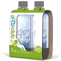 PIÈCE POUR FAIT-MAISON SodaStream Pack de 2 bouteilles de gazéification PIÈCE POUR FAIT-MAISON SodaStream Pack de 2 bouteilles de gazéification