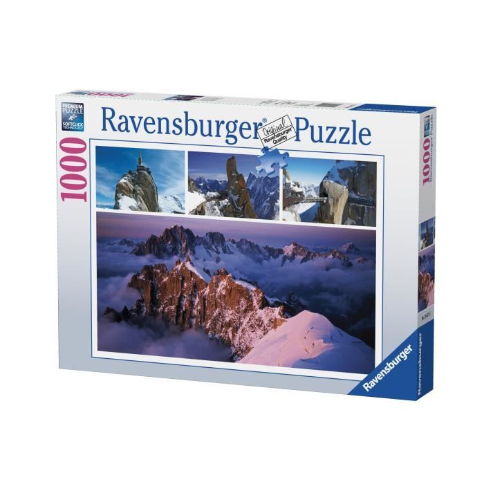 Puzzle 1000 Pcs Mont Blanc enneigé