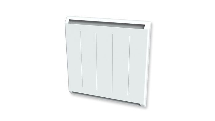 CARRERA Indiana 1000 watts Radiateur électrique à inertie céramique + façade rayonnante à résistance surfacique - Programmation LCD