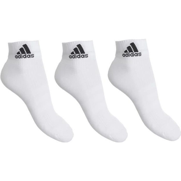 ADIDAS Chaussettes 3S PER AN HC 3P - Homme - Blanc