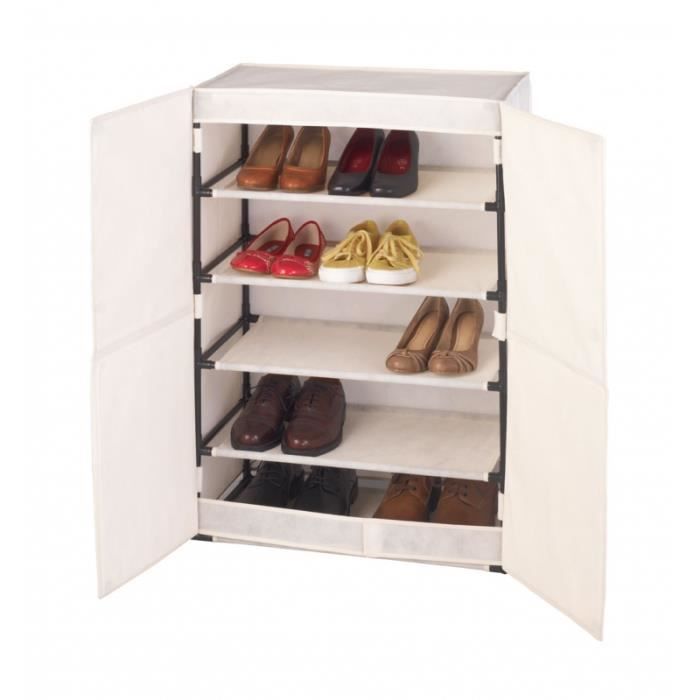 Armoire à chaussures - Wenko - Meuble de rangement - Achat ...