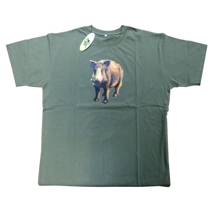 TERRITOIRE CHASSE Tee-shirt sanglier