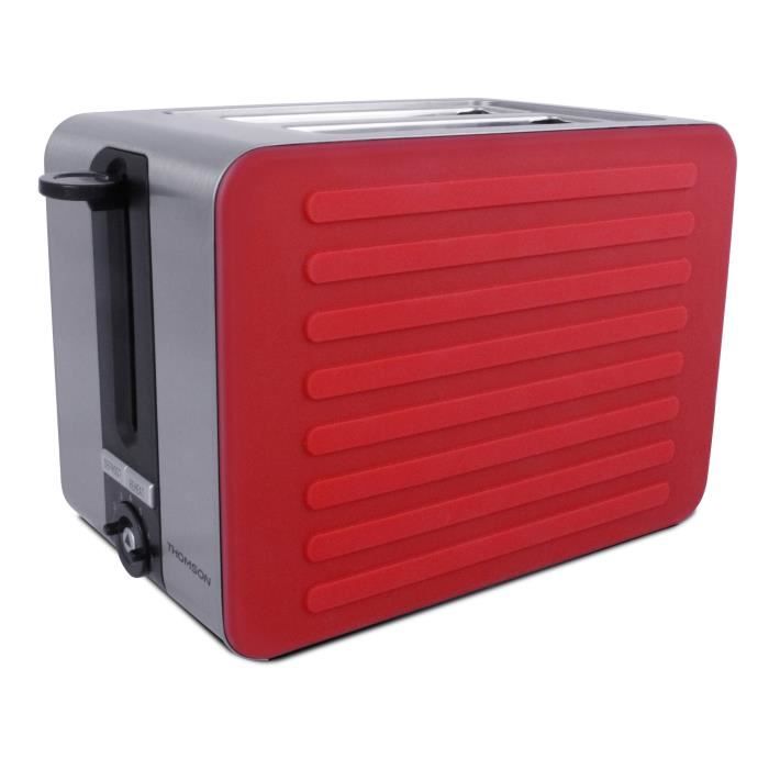 THOMSON THTO07716R Grille-pain électrique – Rouge