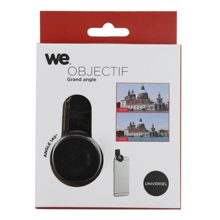 WE Grand angle pour smartphone 140° - Noir