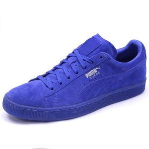 puma suede mono iced bleu puma suede mono iced bleu