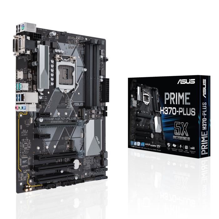 ASUS Carte mère PRIME H370-PLUS