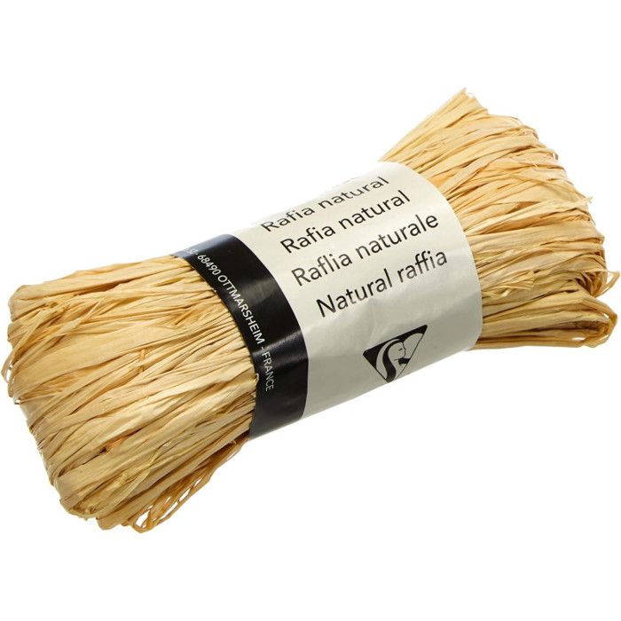 MAILDOR Pelote Raphia Naturel - Naturel - 50 g