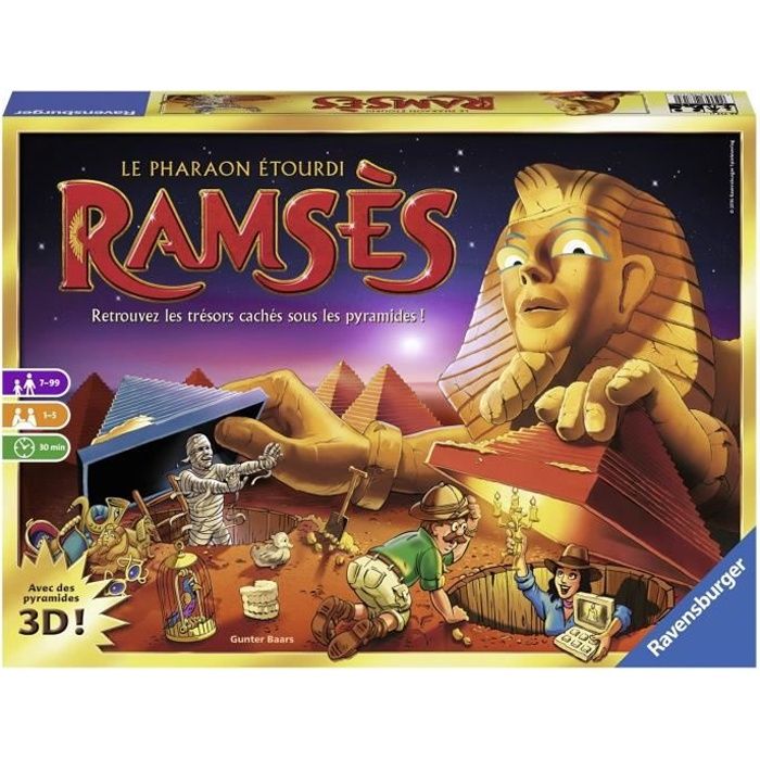 RAVENSBURGER Jeux de Société Ramsès